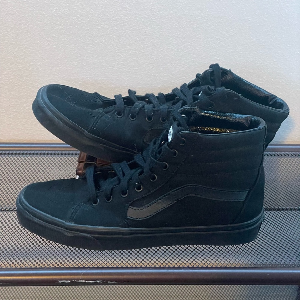 Black Hightop Vans